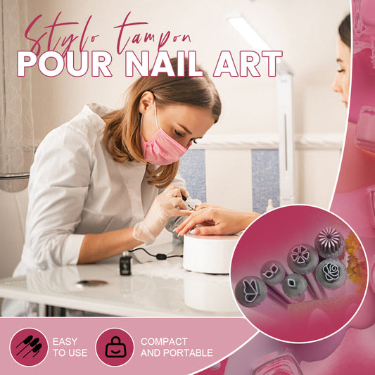 Stylo tampon pour nail art