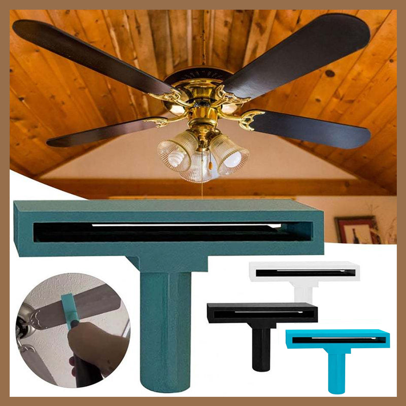 Durable Ceiling Fan Blade-Vacuum Dust Removal Kit