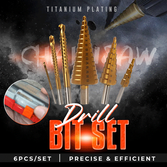 Titanium Plating Drill Bit Set（6 Pcs)
